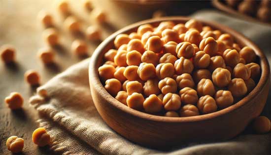 Getrocknete Kichererbsen Getrocknete Kichererbsen