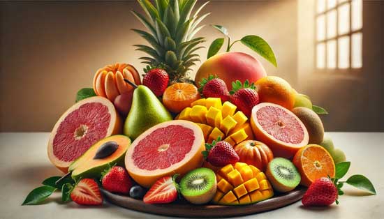 Obst mit wenig Kalorien Obst mit wenig Kalorien